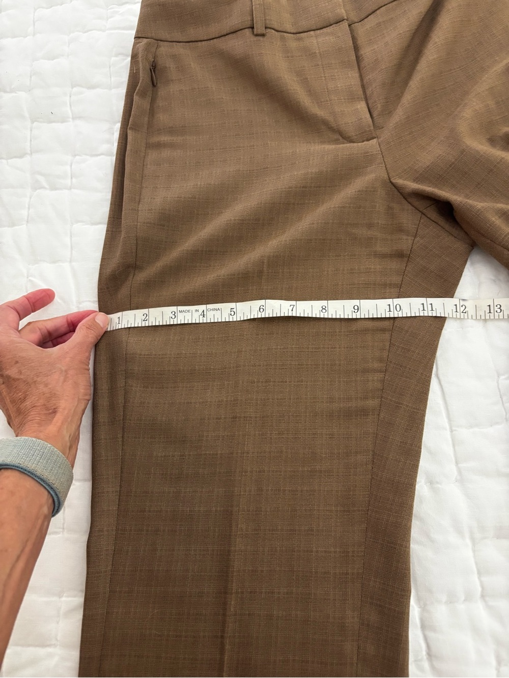 Elie Tahari Tan suit 10/8 - Picture 15 of 16